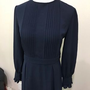 Vintage navy dress size M